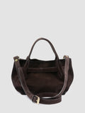 SADDLE 028 - Brown Suede Handle Bag - image OCBSADD28LIGC3G110TU0 - 4