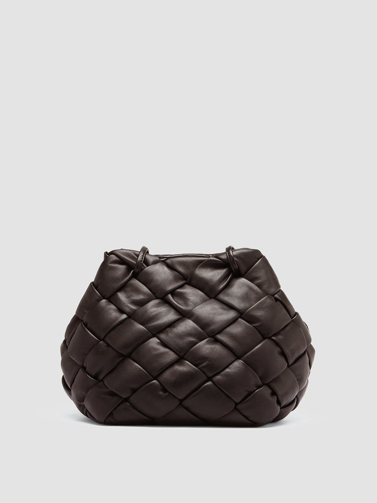 OC CLASS 059 - Brown Leather Shoulder Bag