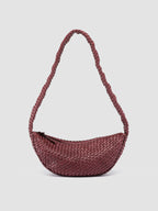 OC CLASS 068 - Burgundy Woven Leather Crossbody Bag Officine Creative - 1