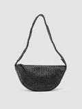 OC CLASS 068 - Black Leather Crossbody Bag - 0