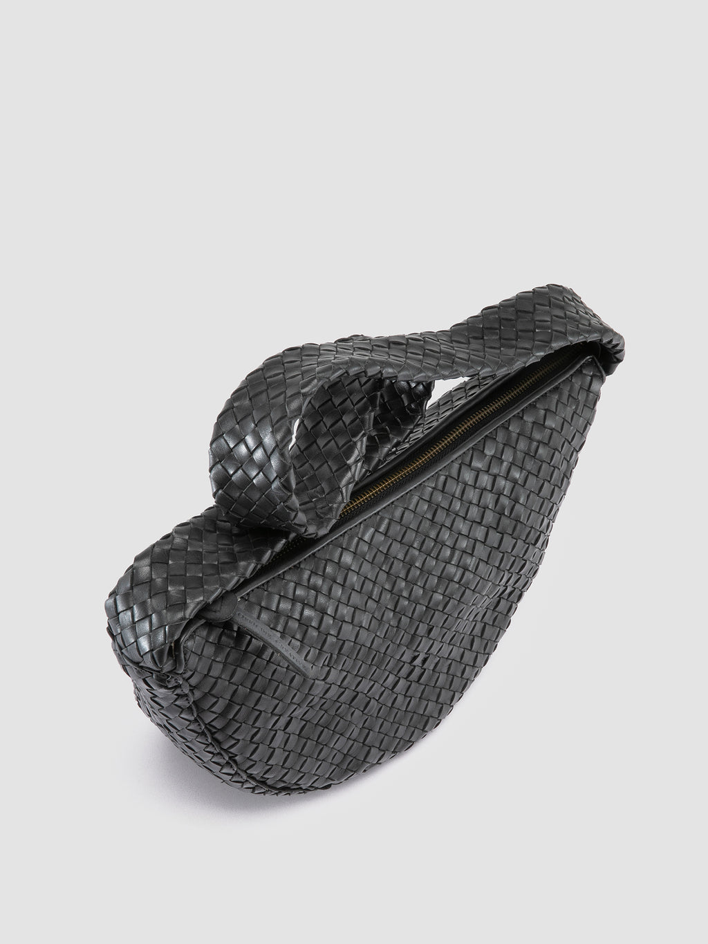OC CLASS 068 - Black Leather Crossbody Bag - 1