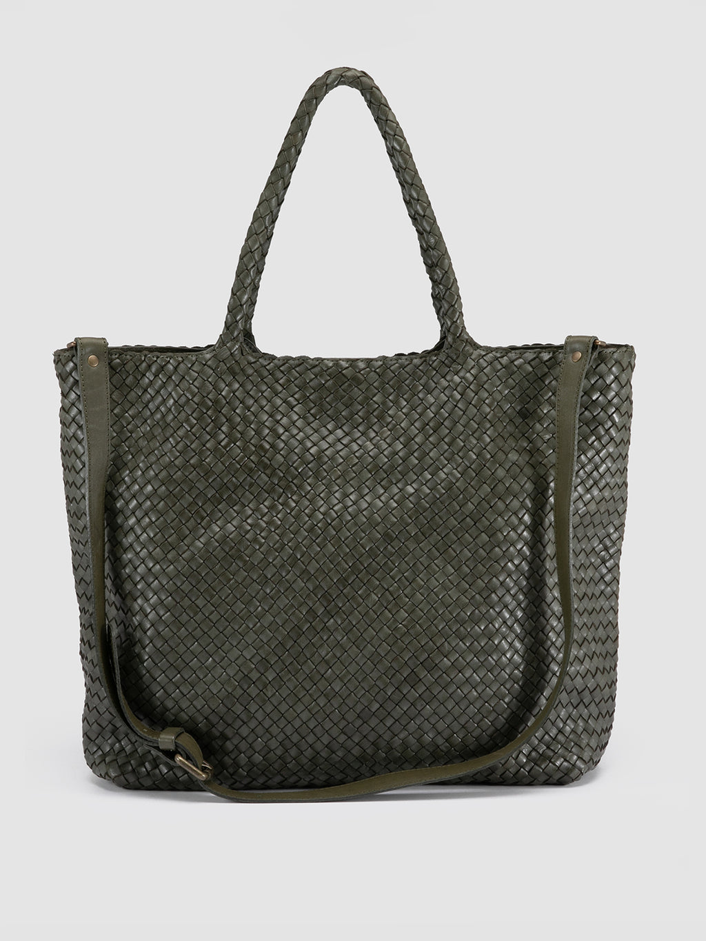 OC CLASS 35 - Green Leather Shoulder Bag Women Officine Creative - 2