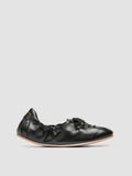 BALLET 101 - Black Leather Sneakers - thumb image 1,side view
