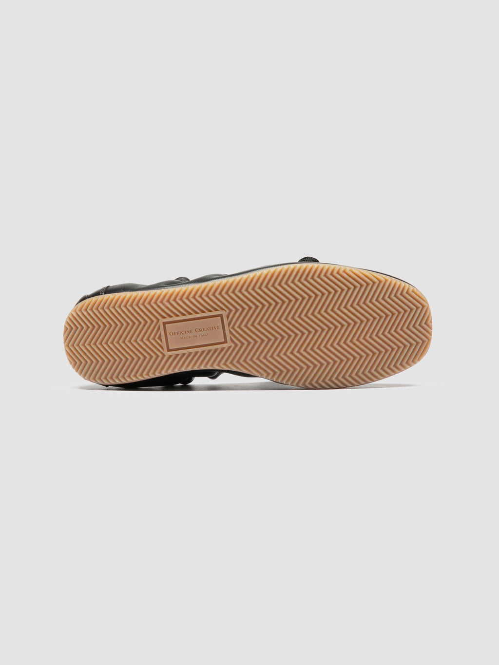 BALLET 101 - Black Leather Sneakers - image 5,side view