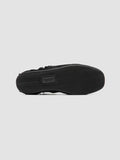 BALLET 102 - Black Leather Low Top Sneakers - thumb image 5,side view