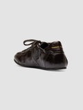 BALLET 102 - Brown Leather Low Top Sneakers - thumb image 3,side view