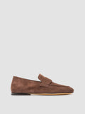 BLAIR 001 -  Brown Suede Loafers - thumb image 1,side view