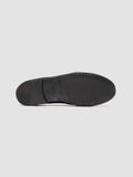 BLAIR DD 002_W - Black Suede Penny Loafers - thumb image 5,side view