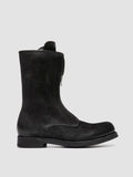 BULLA DD 315 - Black Suede Zipped Boots - thumb image 1,side view