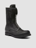 BULLA DD 315 - Black Suede Zipped Boots - thumb image 3,side view