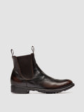 CALIXTE 004 - Brown Leather Chelsea Boots - thumb image 1,side view