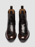 CALIXTE 004 - Brown Leather Chelsea Boots - thumb image 2,side view