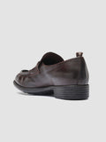 CALIXTE 020 - Burgundy Burgundy Leather Loafers - thumb image 4,side view