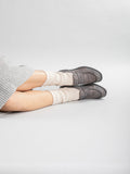 CALIXTE 020 - Burgundy Burgundy Leather Loafers - thumb image 7,side view