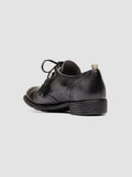 CALIXTE 087 - Black Leather Oxford Shoes - thumb image 4,side view