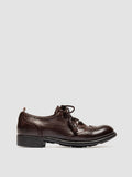 CALIXTE 087 - Burgundy Leather Oxford Shoes - thumb image 1,side view