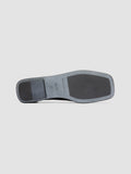 CLOVER 008_W - Black Leather Ballerina Shoes - thumb image 5,side view