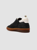 GINNASIO 103 - Blue Leather and Suede Sneakers - thumb image 4,side view