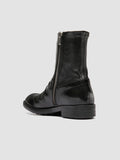 DIARY 115 - Black Stretch Leather Boots - thumb image 4,side view