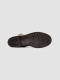 DIARY 115 - Brown Stretch Leather Zip Boots - thumb image 5,side view