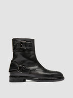 EPHYMERAL 003 - Black Leather Zipped Boots