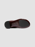 FLORE 012_W - Burgundy Leather Zip Boots - thumb image 5,side view