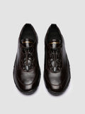 GHILLIE 101 - Brown Leather Low Top Sneakers - thumb image 2,side view