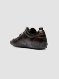 GHILLIE 101 - Brown Leather Low Top Sneakers - thumb image 4,side view