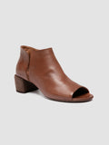 HADRY 005 - Brown Leather Zipped Boots - thumb image 3,side view