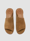 HADRY 008 - Brown Suede Slide Sandals - thumb image 2,side view