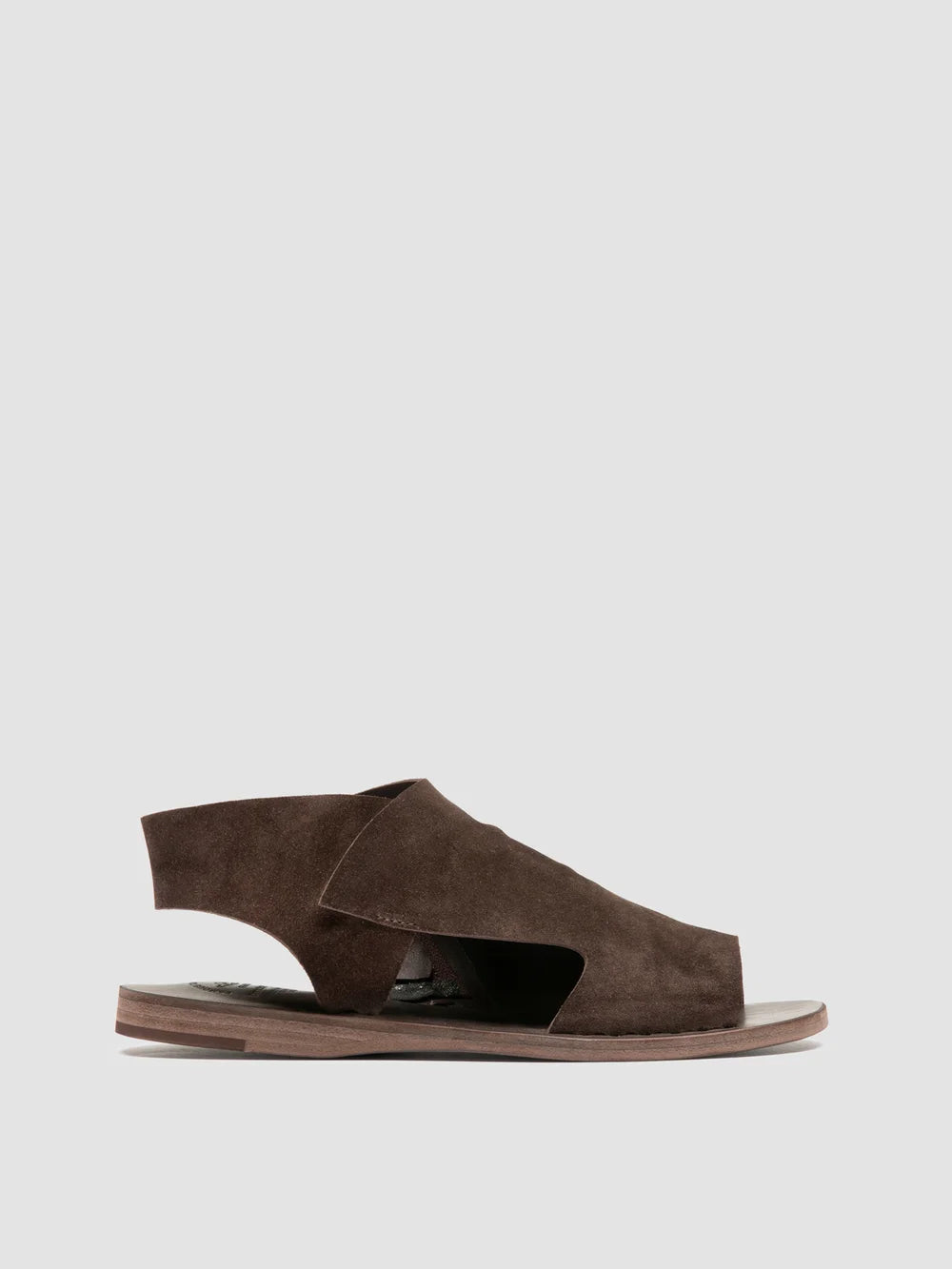 ITACA 033 - Brown Suede Sandals - image 1,side view