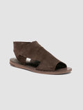 ITACA 033 - Brown Suede Sandals - thumb image 3,side view