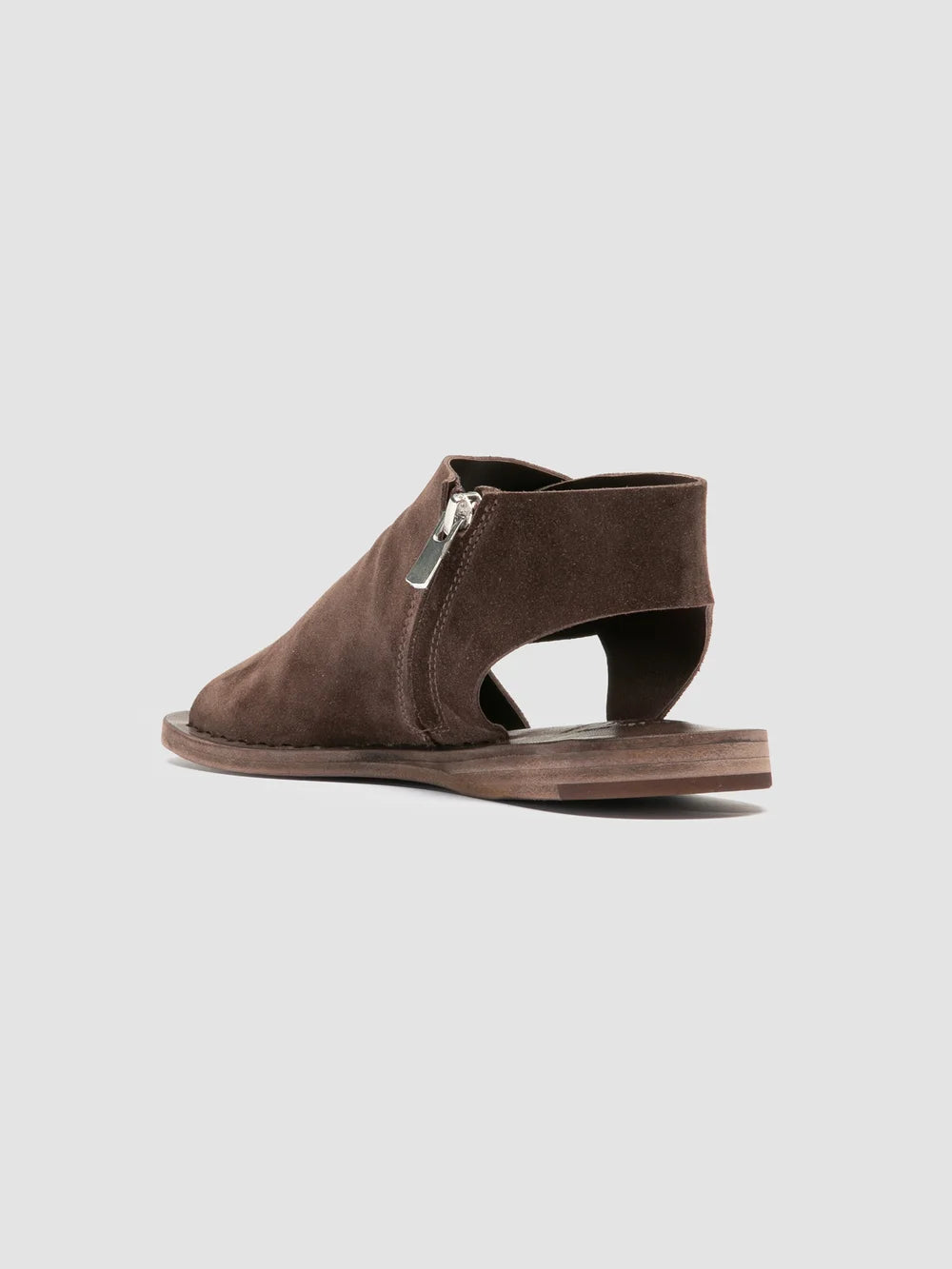 ITACA 033 - Brown Suede Sandals - image 4,side view