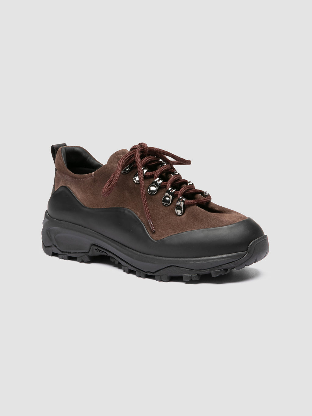 ITINERE 101 - Brown Suede Sneakers - image 3,side view