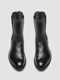 LEXIKON 073 - Black Leather Chelsea Boots - thumb image 2,side view