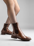 LEXIKON 073 - Black Leather Chelsea Boots - thumb image 6,side view