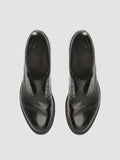 LEXIKON 501 Nero - Black Leather Derby Shoes Women Officine Creative - 2