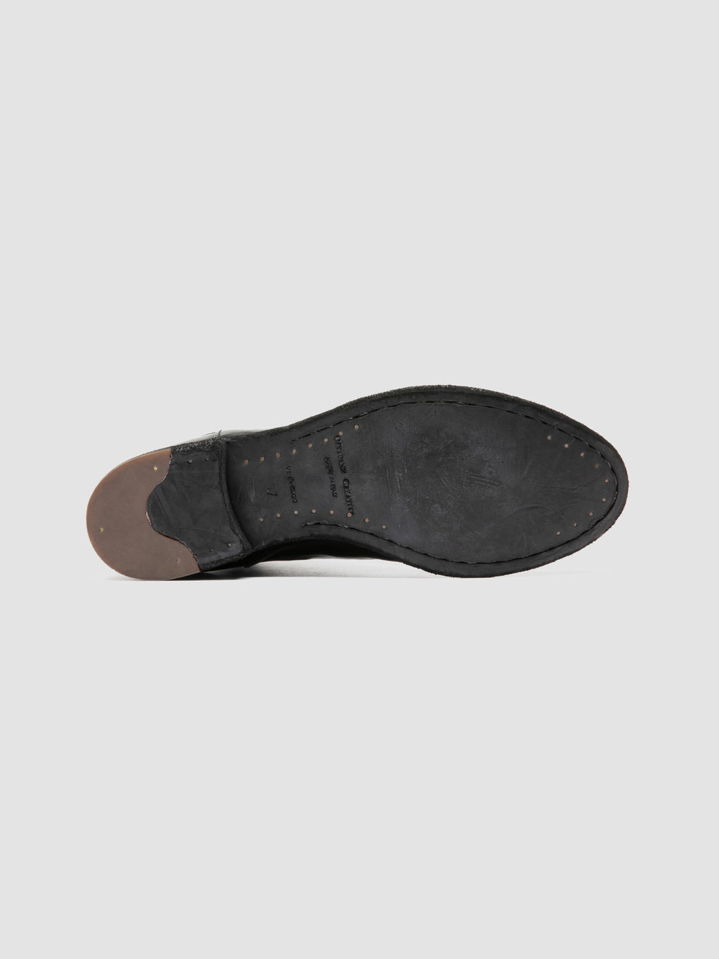 LEXIKON 555 - Black Leather Zipped Boots - image 5,side view