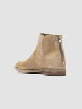 LEXIKON 555 - Beige Suede Zipped Boots - thumb image 4,side view