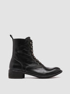 LISON 036 - Black Leather Booties
