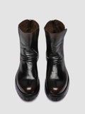 LORAINE 032 - Brown Leather Zip Boots - thumb image 2,side view