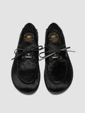 LOVE 101 - Black Leather Boat Shoes - thumb image 2,side view