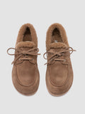 LOVE 103 - Brown Suede Boat Shoes - thumb image 2,side view