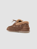 LOVE 103 - Brown Suede Boat Shoes - thumb image 4,side view