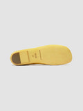 MEREDITH 003 - Yellow Leather Ballerina Shoes - thumb image 5,side view