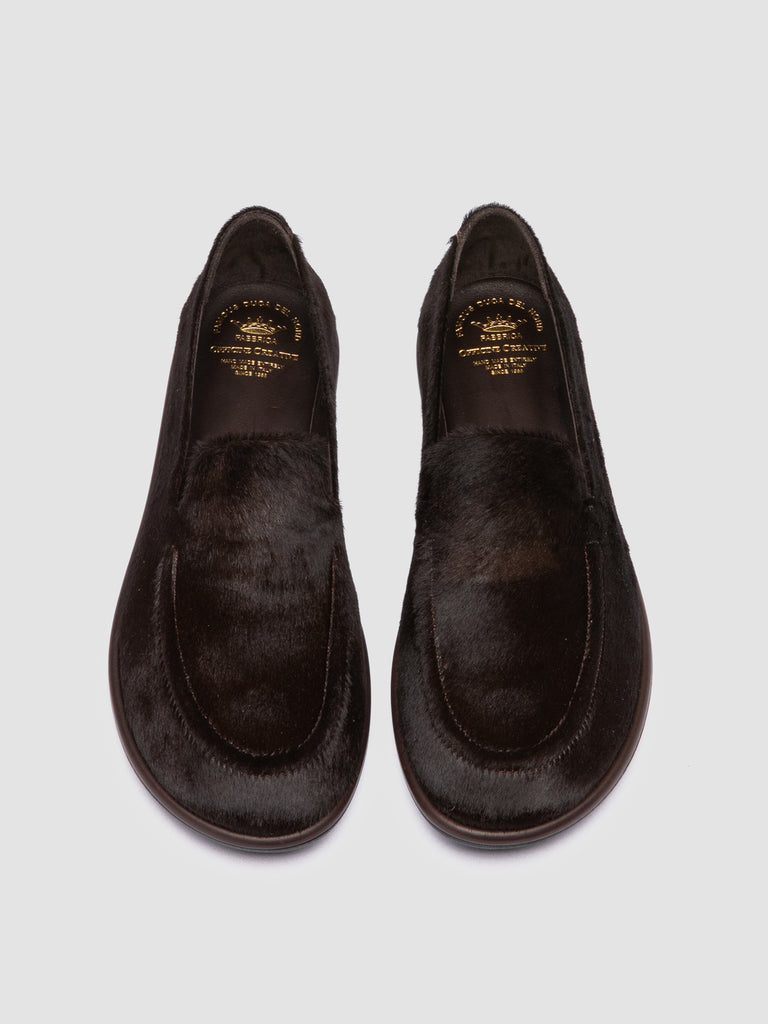 MIENNE 101 - Brown Leather Loafers