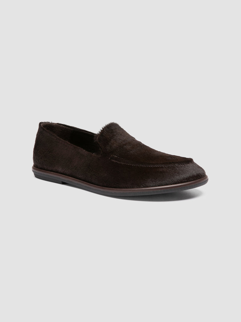 MIENNE 101 - Brown Leather Loafers