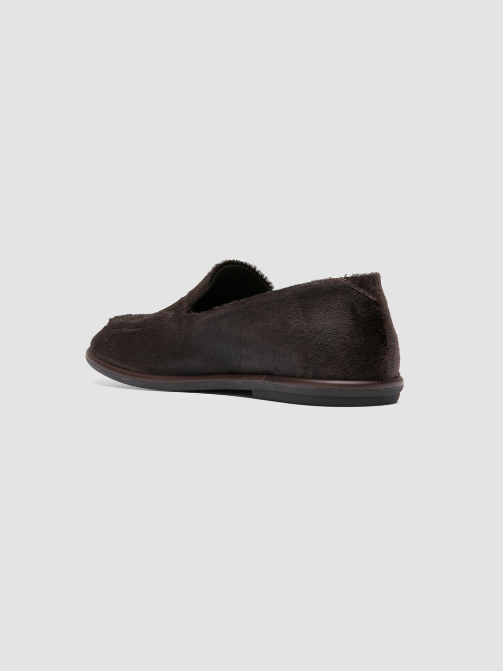 MIENNE 101 - Brown Leather Loafers - image 4,side view