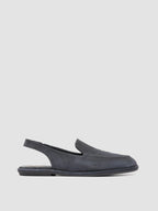 MIENNE 116 - Blue Suede Slingback Sandals