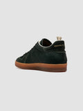 MILITIA 101 - Green Leather Sneakers - thumb image 4,side view
